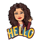 Renee Ortez "HELLO" bitmoji