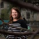 Academic Advisor Amy Lowrey poses for the camera.