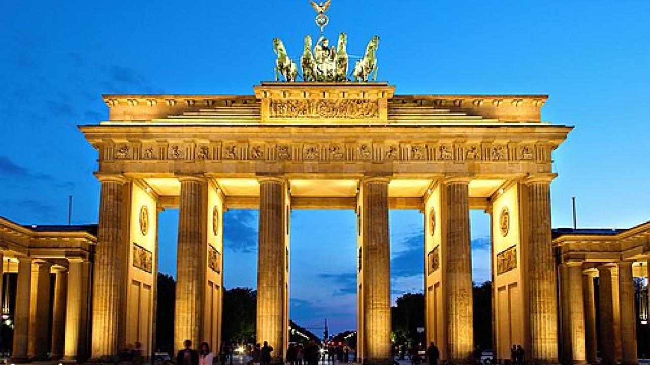 A photo of brandenburg gate in Germany