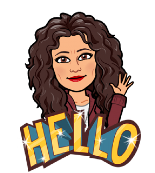 Renee Ortez "HELLO" bitmoji