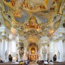 an ornate rococo cathedral