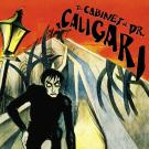 A film poster for The Cabinet of Dr. Caligari